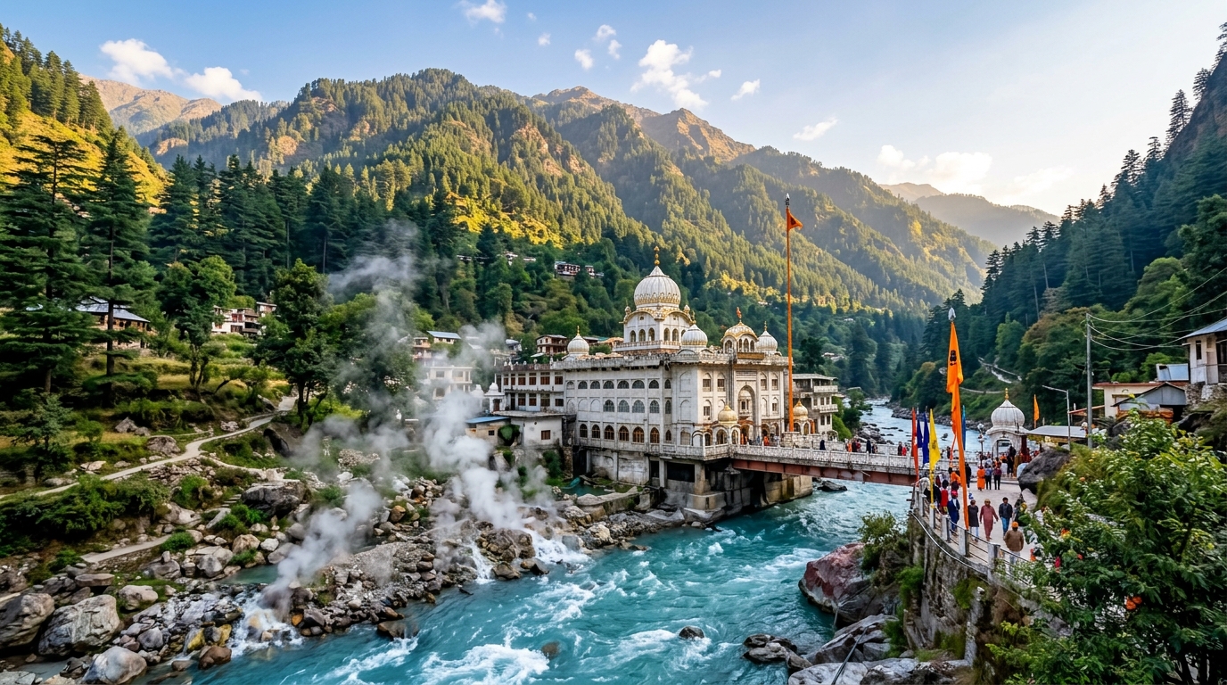 Amritsar To Gurdwara Manikaran Sahib Himachal